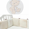 Baby Cot Bed Bumper Soft Anti-fall Toddler Crib Bumper Protector Baby Bedding Circumference Cushion Set