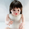 Simulation Doll Lifelike Reborn Baby Dolls Silicone 28" Alive Naked Toddler Girl Doll DIY Gifts