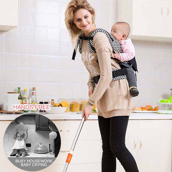 Ergonomic Baby Carriers Backpacks 5-36 months Portable Baby Sling Wrap Cotton Infant Newborn Baby Carrying Belt for Mom Dad