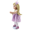 18" Soft Silicone American Girls Dolls Realistic Long Hair Toddler Doll Alive Vinyl Baby Princess Toys for Kids Best Gifts