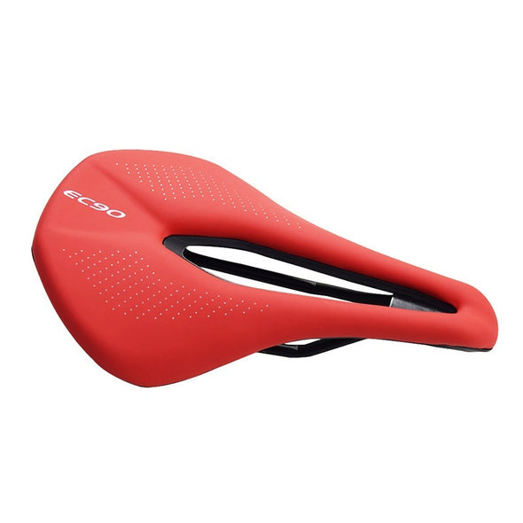 Breathable Bicycle Seat Saddle MTB Ergonomic Groove Bike Saddle EV Soft Cushion 240*143mm Training Type Road Bike Racing Saddle