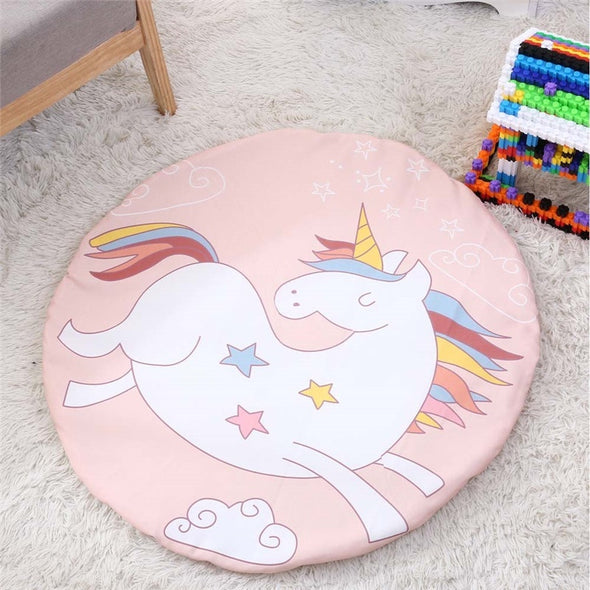 Hot Mat Baby Play Blanket Infant Cotton Mats Sleeping Crawling Pad Soft Multi Style Game Carpet Clock Cactus Animal Pattern Kids Rug Toy