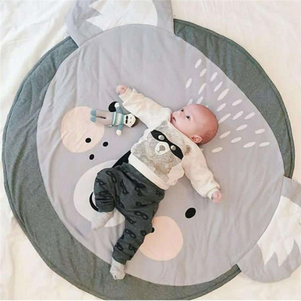 Cartoon Cute Koala Baby Crawling Mats Nordic Style Kids Play Game Blanket Round Floor Sleep Carpet Mats Room DecorationsIns