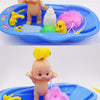 Baby Kid Bath Time Toy Set Bath Doll Duckling Marine Ball Bathroom Play Water Toys