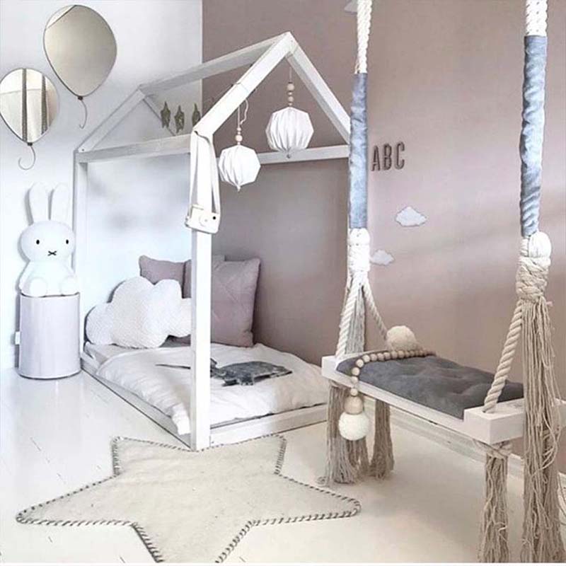 Kids swing for clearance room