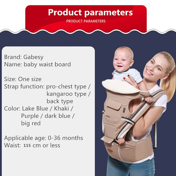 Multifunctional Baby Carrier Children's waist stool Baby Sling Backpack Newborn Infant Carrying Belt