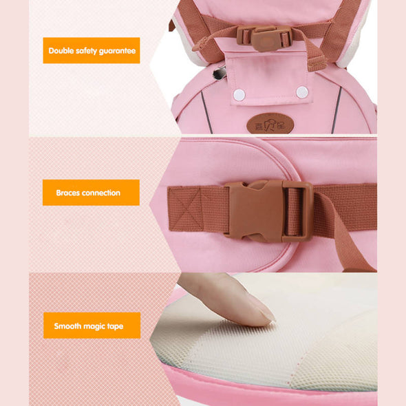 Multifunctional Baby Carrier Breathable Baby Sling Wrap Belt Newborn Baby Strap Mother Waist Back Stool