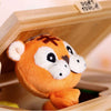 Creative Wooden Useless Electronic Box Cute Tiger Funny Toy Gift Decompression Toys Interesting Gifts