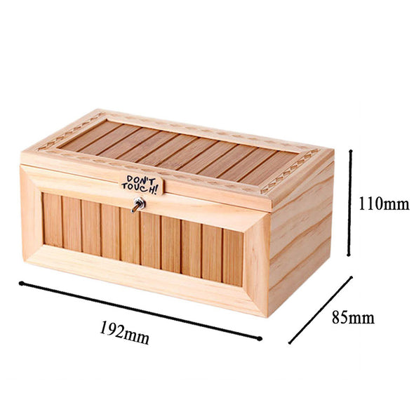 Creative Wooden Useless Electronic Box Cute Tiger Funny Toy Gift Decompression Toys Interesting Gifts