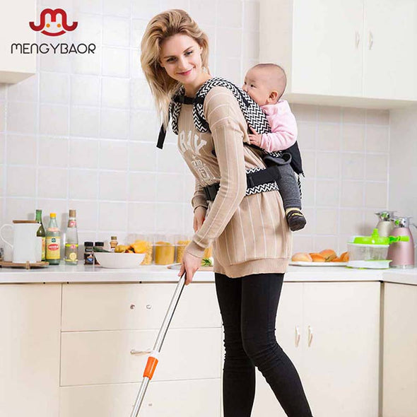 Ergonomic Baby Carriers Backpacks 5-36 months Portable Baby Sling Wrap Cotton Infant Newborn Baby Carrying Belt for Mom Dad